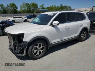 2020 Kia Telluride EX z VIN 5XYP34HC3LG041121, wystawiony jako Copart lot #52968355 z przebiegiem 95 543 mil mil oraz Szkoda całkowita • Salvage title. Historia ofert i sprzedaży dostępna na DreamBid. Obrazek 1.
