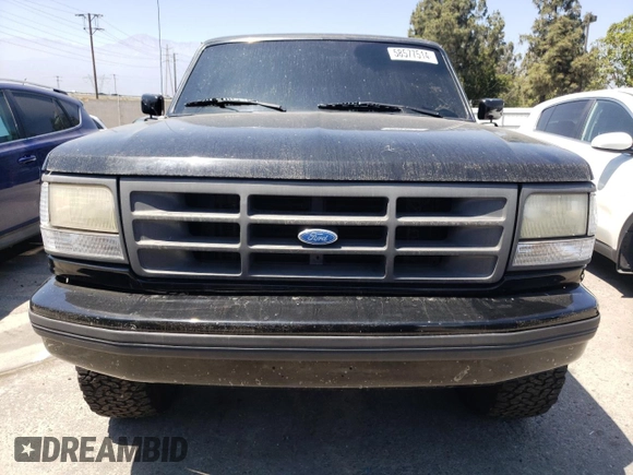 1991 Ford F-150 with VIN 1FTEF14N8MLA61875, listed as a Copart auction lot 58577514 with 114,489 mi miles and Salvage Title. Bid and sale history available at carsss.com. Image 5.