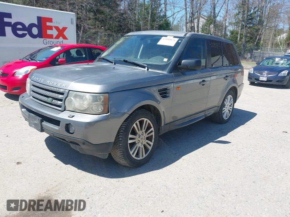 2008 Land Rover Range Rover Sport HSE with VIN SALSF25478A166352, listed as a IAAI auction lot 42090875 with 171,843 mi miles. Bid and sale history available at carsss.com. Image 2.