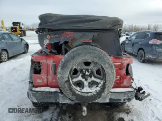 2018 Jeep Wrangler Sport with VIN 1C4GJXAG8JW167544, listed as a Copart auction lot 87440684 with 139,214 mi miles and Salvage Title. Bid and sale history available at carsss.com. Image 6.