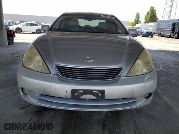 2005 Lexus ES 350 with VIN JTHBA30G755089952, listed as a Copart auction lot 55904995 with 205,187 mi miles and Clean Title. Bid and sale history available at DreamBid. Image 5.