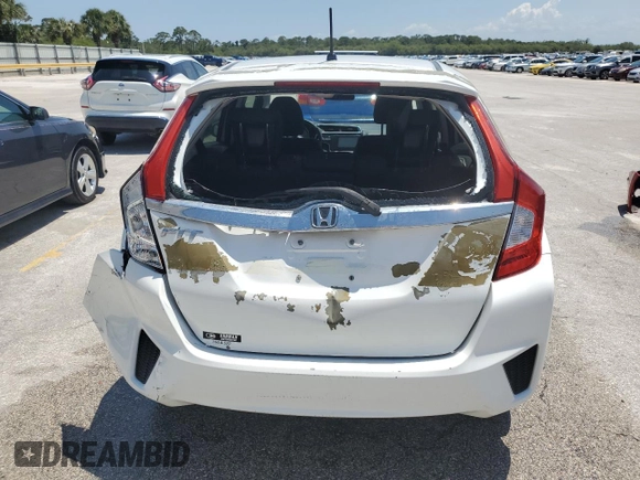 2015 Honda Fit EX-L with VIN 3HGGK5H82FM746358, listed as a Copart auction lot 47295065 with 70,080 mi miles and Salvage title. Bid and sale history available at DreamBid. Image 6.
