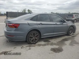 2019 Volkswagen Jetta GLI S with VIN 3VW6T7BU9KM248240, listed as a Copart auction lot 51711785 with 45,173 mi miles and Salvage Title. Bid and sale history available at DreamBid. Image 3.