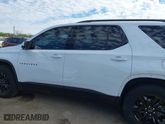 2023 Chevrolet Traverse LS with VIN 1GNERFKW0PJ311620, listed as a IAAI auction lot 41858376 with 27,536 mi miles and . Bid and sale history available at DreamBid. Image 15.