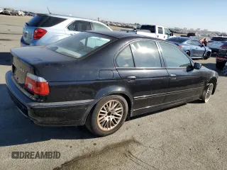 2002 BMW 5 Series 540iA with VIN WBADN63412GM74129, listed as a Copart auction lot 74437244 with 0 mi miles and Clean Title. Bid and sale history available at carsss.com. Image 3.