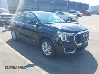 2024 GMC Terrain SLE with VIN 3GKALTEG5RL376264, listed as a IAAI auction lot 41810187 with 17,664 mi miles. Bid and sale history available at carsss.com. Image 1.