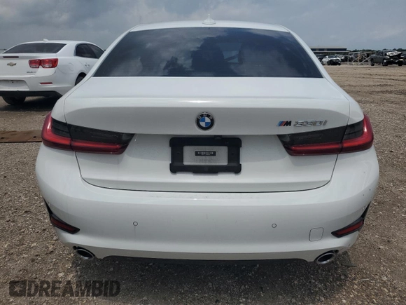 2022 BMW 3 Series 330i with VIN 3MW5R1J07N8C63497, listed as a Copart auction lot 54549985 with Not provided miles and Salvage title. Bid and sale history available at DreamBid. Image 6.