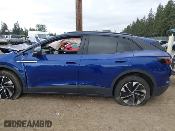 2022 Volkswagen ID.4 Pro S z VIN WVGGNPE26NP036269, wystawiony jako IAAI lot #42279904 z przebiegiem 43 959 mil mil oraz . Historia ofert i sprzedaży dostępna na DreamBid. Obrazek 15.