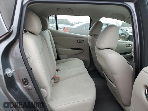 2015 Nissan LEAF SV with VIN 1N4AZ0CPXFC330728, listed as a Copart auction lot 42146623 with 85,961 mi miles. Bid and sale history available at carsss.com. Image 10.