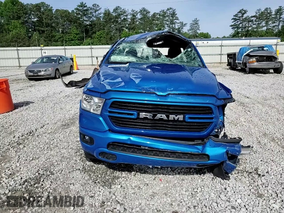 2021 Ram 1500 Big Horn с VIN 1C6RREFG4MN801965, выставлен на аукционе Copart как лот 56378395 с пробегом 86 767 миль миль и На запчасти • Non repairable. История ставок и продаж доступна на DreamBid. Изображение 14.