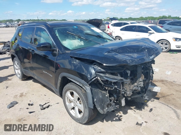2018 Jeep Compass Altitude z VIN 3C4NJCBB0JT272524, wystawiony jako IAAI lot #42194559 z przebiegiem 125 608 mil mil oraz . Historia ofert i sprzedaży dostępna na DreamBid. Obrazek 1.
