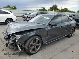 2019 Audi S4 Premium Plus with VIN WAUB4AF49KA001977, listed as a Copart auction lot 71364384 with 34,084 mi miles and Salvage Title. Bid and sale history available at carsss.com. Image 1.