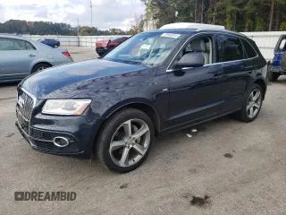 2014 Audi Q5 Prestige with VIN WA1WGAFP1EA105996, listed as a Copart auction lot 78966924 with 99,142 mi miles and Salvage title. Bid and sale history available at DreamBid. Image 1.
