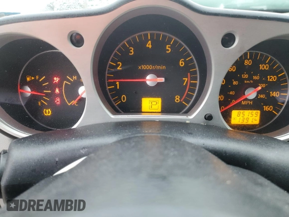 2006 Nissan 350Z Touring z VIN JN1AZ36A86M451791, wystawiony jako Copart lot #45200125 z przebiegiem 85 159 mil mil oraz Szkoda całkowita • Salvage title. Historia ofert i sprzedaży dostępna na DreamBid. Obrazek 9.