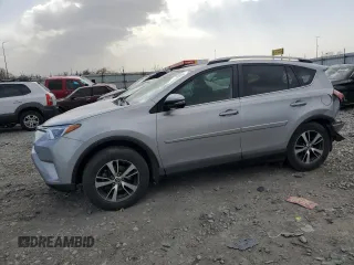 2017 Toyota RAV4 XLE with VIN 2T3WFREVXHW351376, listed as a Copart auction lot 49590425 with 81,597 mi miles and Salvage Title. Bid and sale history available at DreamBid. Image 1.