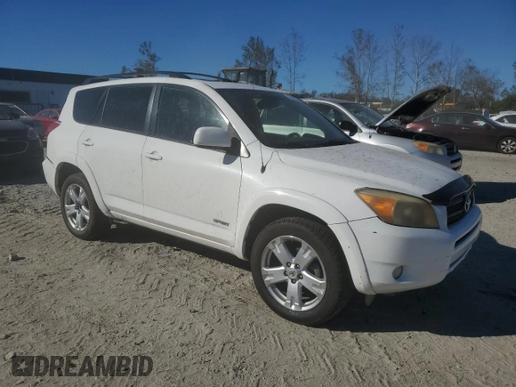 2006 Toyota RAV4 Sport with VIN JTMZK32V565000759, listed as a Copart auction lot 76496934 with 217,317 mi miles and Salvage Title. Bid and sale history available at carsss.com. Image 4.