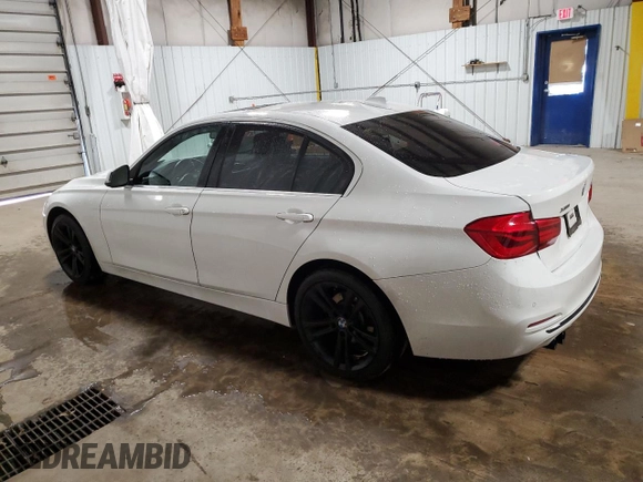 2017 BMW 3 Series 330i xDrive with VIN WBA8D9G33HNU63919, listed as a Copart auction lot 51428495 with 83,417 mi miles and Salvage Title. Bid and sale history available at carsss.com. Image 2.