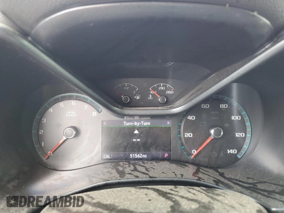2019 Chevrolet Colorado 2WD LT with VIN 1GCGSCEN6K1119571, listed as a Copart auction lot 52625105 with 51,562 mi miles and Salvage title. Bid and sale history available at DreamBid. Image 9.