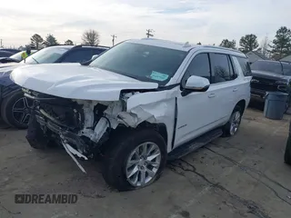 2023 Chevrolet Tahoe Premier with VIN 1GNSKSKDXPR226137, listed as a IAAI auction lot 41457105 with 55,715 mi miles and . Bid and sale history available at DreamBid. Image 2.