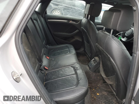 2016 Audi A3 2.0T Premium Plus with VIN WAUE8GFF8G1056403, listed as a Copart auction lot 81994364 with 121,437 mi miles and Salvage Title. Bid and sale history available at carsss.com. Image 10.
