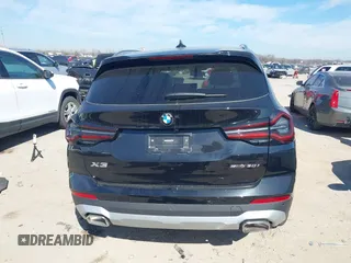 2023 BMW X3 sDrive30i with VIN 5UX43DP08P9S86948, listed as a IAAI auction lot 41632412 with 3,645 mi miles and . Bid and sale history available at DreamBid. Image 17.