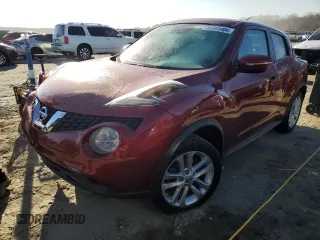 2015 Nissan Juke SV with VIN JN8AF5MV5FT554815, listed as a Copart auction lot 82891404 with 136,322 mi miles and Salvage Title. Bid and sale history available at carsss.com. Image 1.