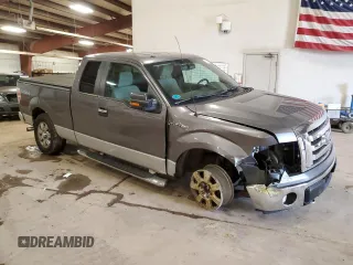 2009 Ford F-150 XL with VIN 1FTPX14V59FB27455, listed as a Copart auction lot 53054955 with 64,443 mi miles and Clean Title. Bid and sale history available at carsss.com. Image 4.