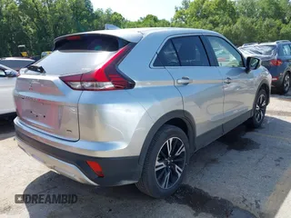 2024 Mitsubishi Eclipse Cross SE with VIN JA4ATWAA9RZ043647, listed as a IAAI auction lot 42795659 with 19,591 mi miles and . Bid and sale history available at DreamBid. Image 4.
