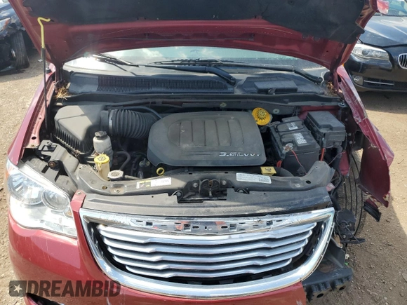 2014 Chrysler Town & Country Touring L with VIN 2C4RC1CG9ER364590, listed as a Copart auction lot 55161915 with Not Provided miles and Clean Title. Bid and sale history available at DreamBid. Image 12.