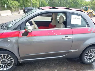 2012 FIAT 500 Lounge with VIN 3C3CFFER6CT142001, listed as a IAAI auction lot 42309609 with 56,367 mi miles and . Bid and sale history available at DreamBid. Image 14.
