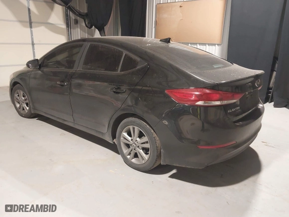 2018 Hyundai Elantra Value Edition with VIN KMHD84LF9JU545086, listed as a IAAI auction lot 41623845 with 128,973 mi miles. Bid and sale history available at carsss.com. Image 3.