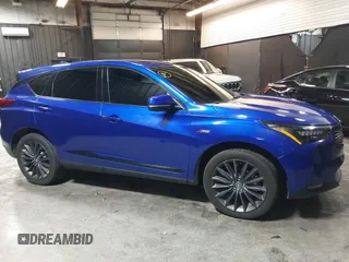 2023 Acura RDX Advance with VIN 5J8TC2H8XPL007090, listed as a IAAI auction lot 41311059 with 12,437 mi miles and . Bid and sale history available at DreamBid. Image 12.