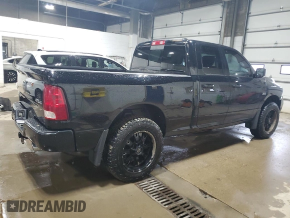 2012 Ram 1500 Sport with VIN 1C6RD7HT5CS306565, listed as a Copart auction lot 59390425 with 155,806 mi miles and Salvage title. Bid and sale history available at DreamBid. Image 3.