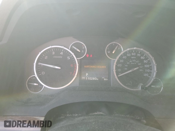 2017 Toyota Tundra 2WD Limited with VIN 5TFFW5F13HX213727, listed as a Copart auction lot 76801714 with 110,280 mi miles and Salvage Title. Bid and sale history available at carsss.com. Image 9.