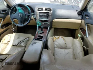 2006 Lexus IS 350 with VIN JTHBE262965007974, listed as a Copart auction lot 62011125 with 196,177 mi miles and Clean title. Bid and sale history available at DreamBid. Image 8.