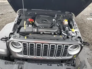 2025 Jeep Wrangler Sahara with VIN 1C4PJXEN9SW505768, listed as a Copart auction lot 88961125 with 1,806 mi miles and Clean Title. Bid and sale history available at DreamBid. Image 11.