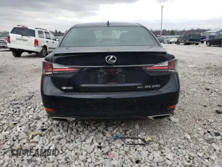 2016 Lexus GS 350 with VIN JTHCZ1BL7GA001603, listed as a Copart auction lot 42006154 with 0 mi miles and Salvage Title. Bid and sale history available at carsss.com. Image 6.