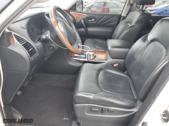 2016 Infiniti QX80 with VIN JN8AZ2NC0G9402622, listed as a Copart auction lot 45243215 with 103,031 mi miles and Salvage Title. Bid and sale history available at carsss.com. Image 7.