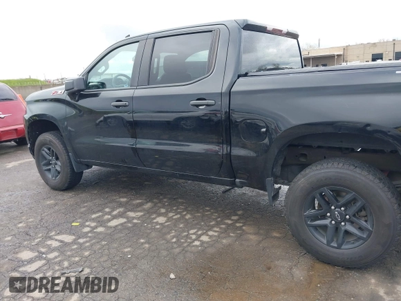 2021 Chevrolet Silverado 1500 Custom Trail Boss with VIN 3GCPYCEF4MG147073, listed as a IAAI auction lot 41786919 with 89,749 mi miles and . Bid and sale history available at DreamBid. Image 14.