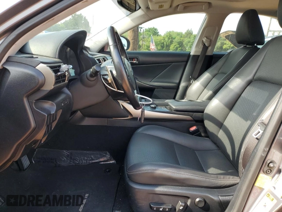 2015 Lexus IS 250 with VIN JTHBF1D21F5081349, listed as a Copart auction lot 57173495 with 69,468 mi miles and Salvage title. Bid and sale history available at DreamBid. Image 7.