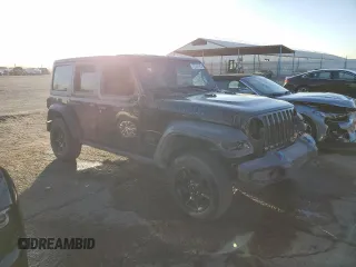2023 Jeep Wrangler z VIN 1C4JJXN6XPW641266, wystawiony jako Copart lot #86495034 z przebiegiem Nie podano mil oraz Nie do naprawy • Non repairable. Historia ofert i sprzedaży dostępna na DreamBid. Obrazek 4.