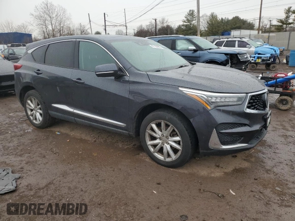 2019 Acura RDX with VIN 5J8TC2H35KL015854, listed as a Copart auction lot 47103995 with 93,090 mi miles and Salvage title. Bid and sale history available at DreamBid. Image 4.
