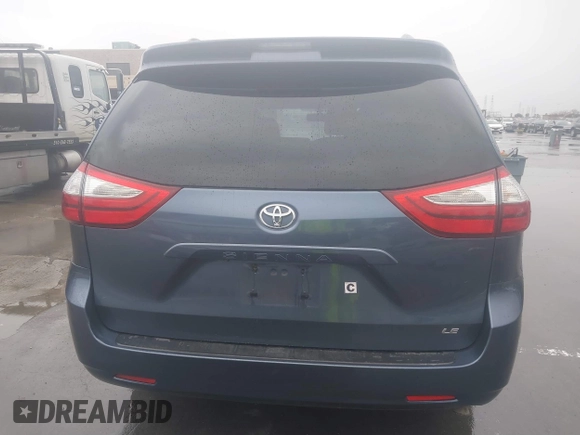 2015 Toyota Sienna LE AAS with VIN 5TDKK3DC8FS645154, listed as a IAAI auction lot 41513731 with 120,368 mi miles. Bid and sale history available at carsss.com. Image 17.