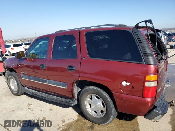 2002 Chevrolet Tahoe LS with VIN 1GNEC13V32R280495, listed as a Copart auction lot 88474735 with 294,969 mi miles and Salvage Title. Bid and sale history available at carsss.com. Image 2.