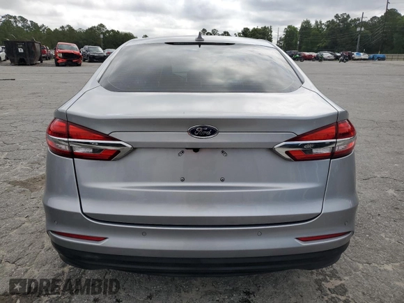 2020 Ford Fusion SE with VIN 3FA6P0H71LR207241, listed as a Copart auction lot 58347785 with 92,375 mi miles and Salvage title. Bid and sale history available at DreamBid. Image 6.