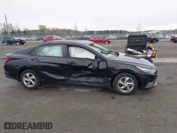 2022 Hyundai Elantra SE with VIN 5NPLL4AG7NH072024, listed as a IAAI auction lot 41942671 with 37,045 mi miles and . Bid and sale history available at DreamBid. Image 14.