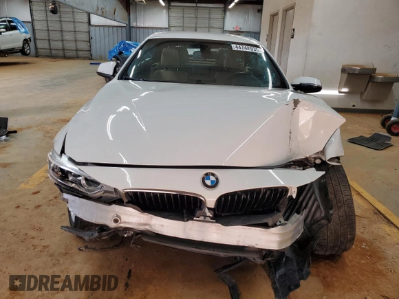 2014 BMW 4 Series 428i with VIN WBA3V5C59EP747708, listed as a Copart auction lot 44748935 with Not provided miles and Salvage title. Bid and sale history available at DreamBid. Image 5.