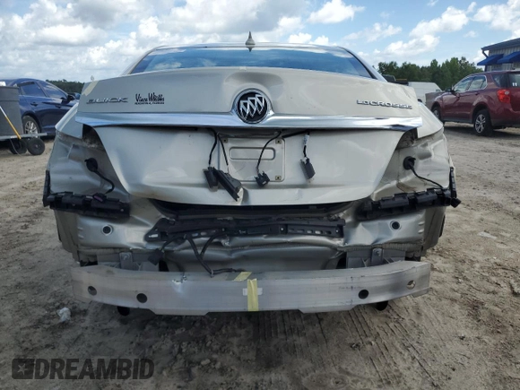 2014 Buick LaCrosse Premium I with VIN 1G4GD5G38EF277009, listed as a Copart auction lot 61078405 with 33,650 mi miles and Salvage title. Bid and sale history available at DreamBid. Image 6.