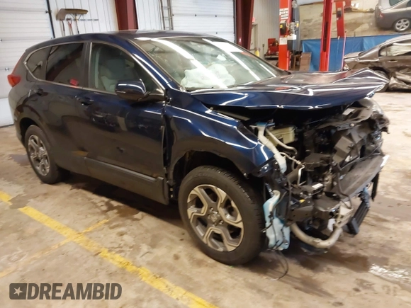 2019 Honda CR-V EX with VIN 7FARW2H52KE030059, listed as a IAAI auction lot 41914346 with 55,979 mi miles. Bid and sale history available at carsss.com. Image 1.