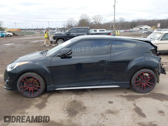 2013 Hyundai Veloster Turbo z VIN KMHTC6AE5DU151346, wystawiony jako IAAI lot #41177509 z przebiegiem 112 955 mil mil oraz . Historia ofert i sprzedaży dostępna na DreamBid. Obrazek 15.